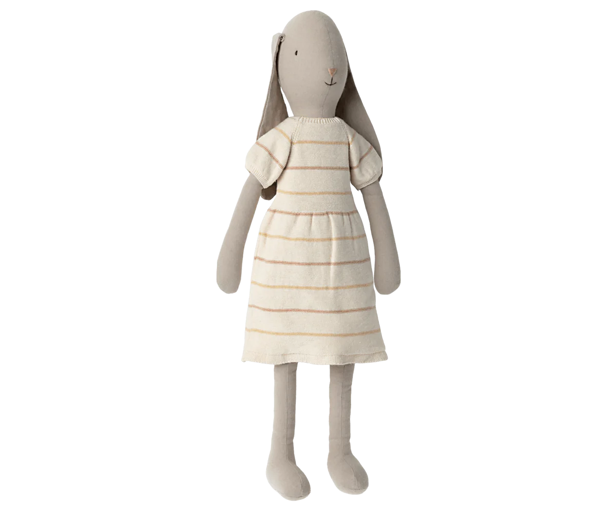 Maileg Bunny Size 4 in Knitted Dress Poppy Shop Toys & Gifts