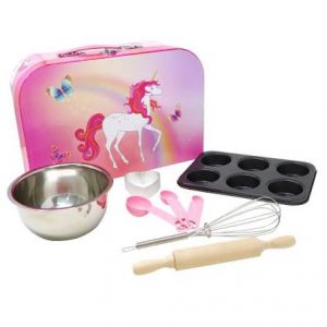 Pink Poppy: Shimmering Mermaid 6piece Kids Baking Set