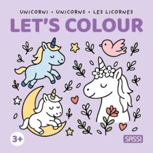 Sassi - Let’s Colour Book (Unicorns)