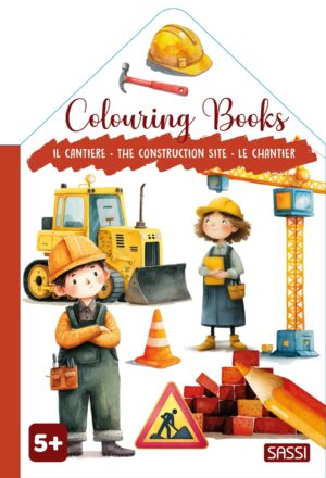 Sassi - Colouring Book (The Construction Site)