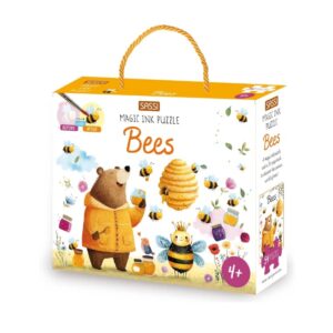 Sassi -  Magic Water Puzzle & Book Set (Bees)